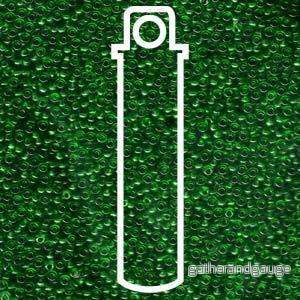 Miyuki Seed Beads – Transparent Green 11/0, 24 gram Miyuki Seed Beads – Transparent Green 11/0, 24 gram