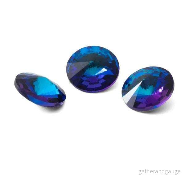 Rivoli – Shimmer Blue 12mm Rivoli – Shimmer Blue 12mm