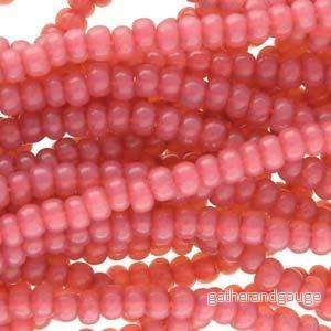 Tjeckiska seed beads – Rose Opal Solgel 11/0, 17 gram Tjeckiska seed beads – Rose Opal Solgel 11/0, 17 gram