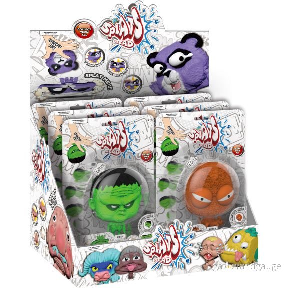 Splats Heads – Klibbiga kastar-figurer