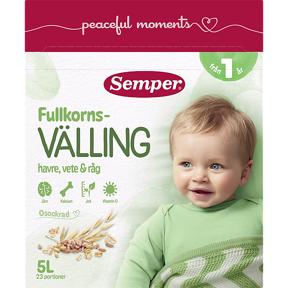 Semper Välling Fullkorn Från 12 Månader