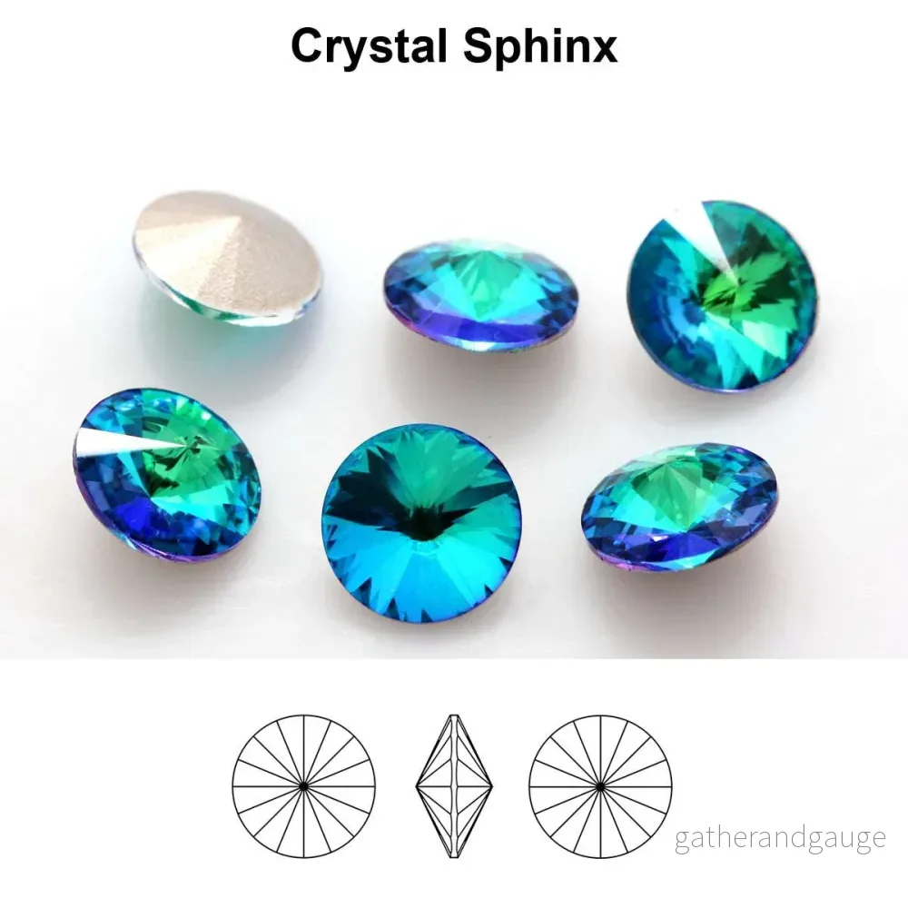 Aurea Crystals A1122 Rivoli – Crystal Sphinx 14mm 1 styck Aurea Crystals A1122 Rivoli – Crystal Sphinx 14mm 1 styck