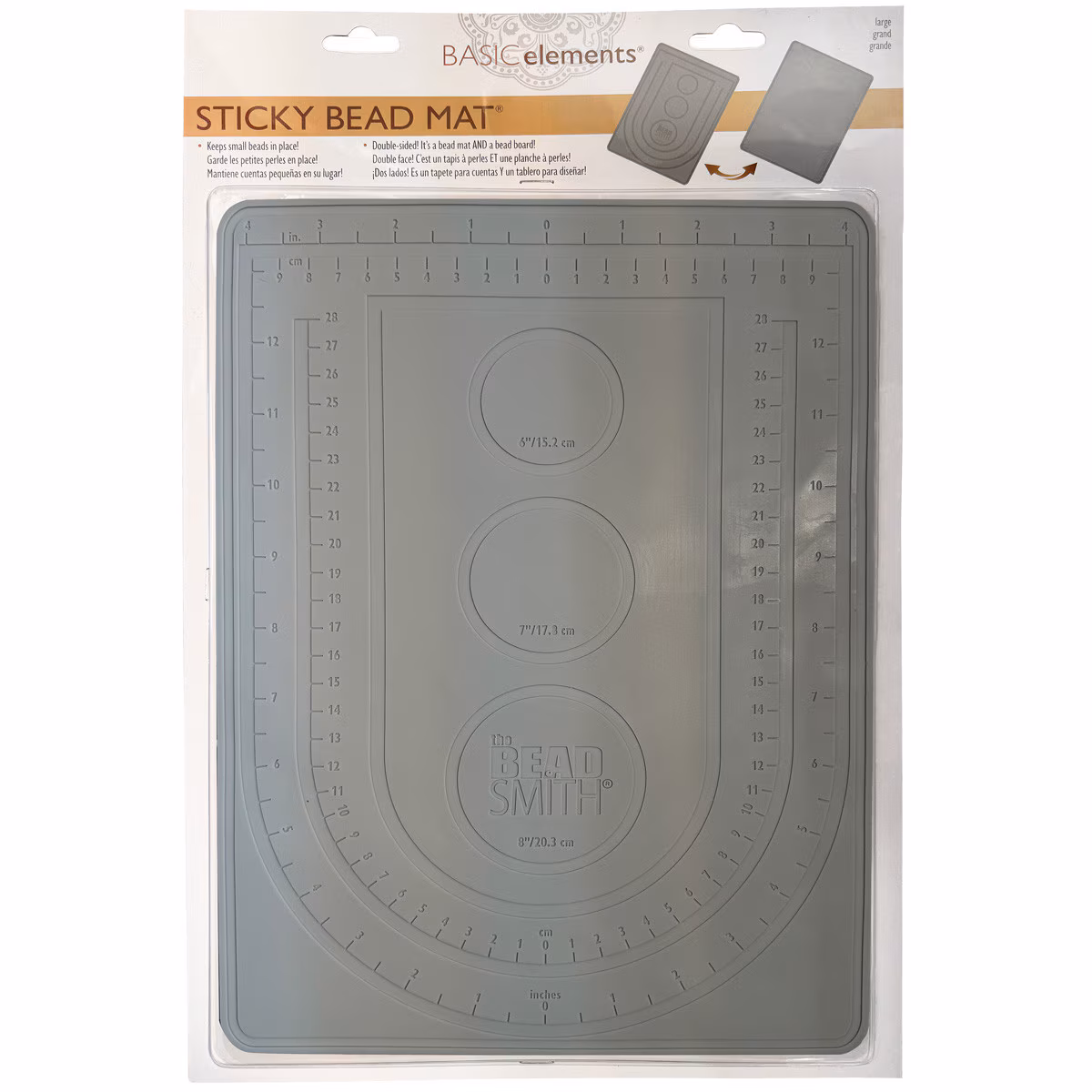 Pärlmatta – Sticky Bead Mat med skåror för armband och halsband 1 styck Pärlmatta – Sticky Bead Mat med skåror för armband och halsband 1 styck