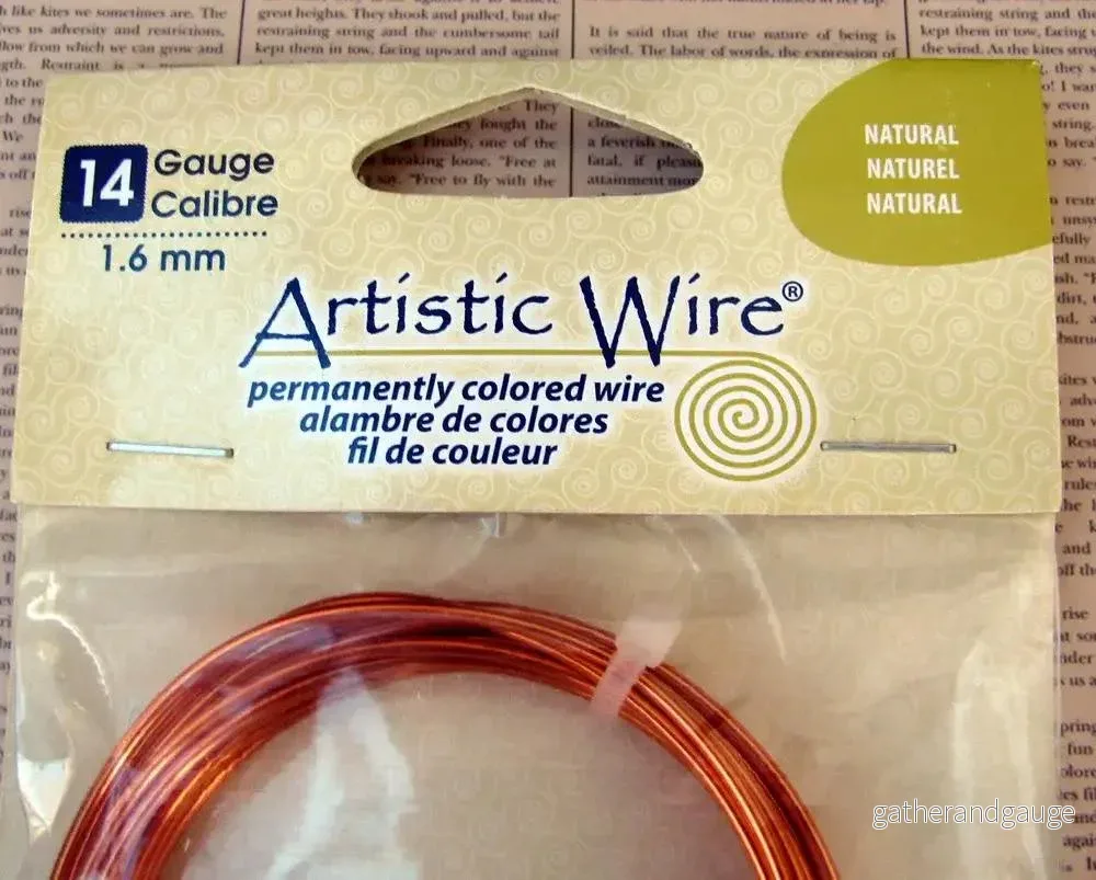 Artistic Wire 14 Ga - Natural, 1 Förpackning - Bild 2