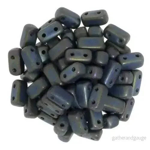 CzechMates Bricks - Matt Iris Green, 50-pack
