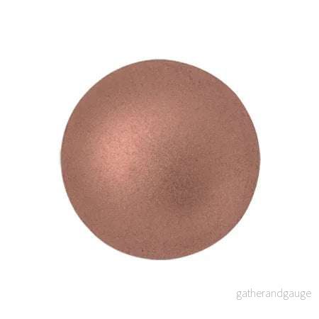 Cabochon par Puca® – Copper Gold Matte 18 mm, 1 styck Cabochon par Puca® – Copper Gold Matte 18 mm, 1 styck