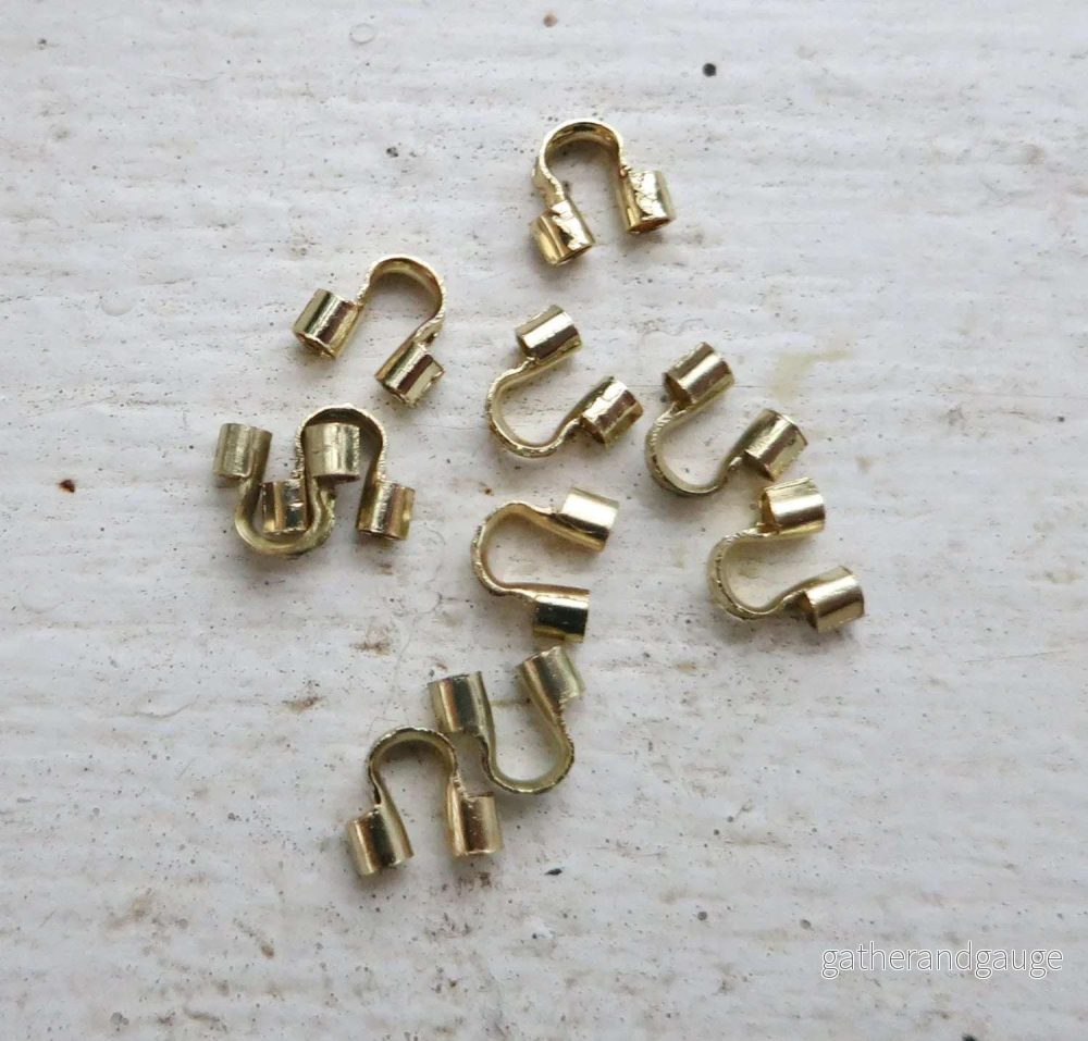 Wireguard - Guldfärgad 1,5mm 10-pack