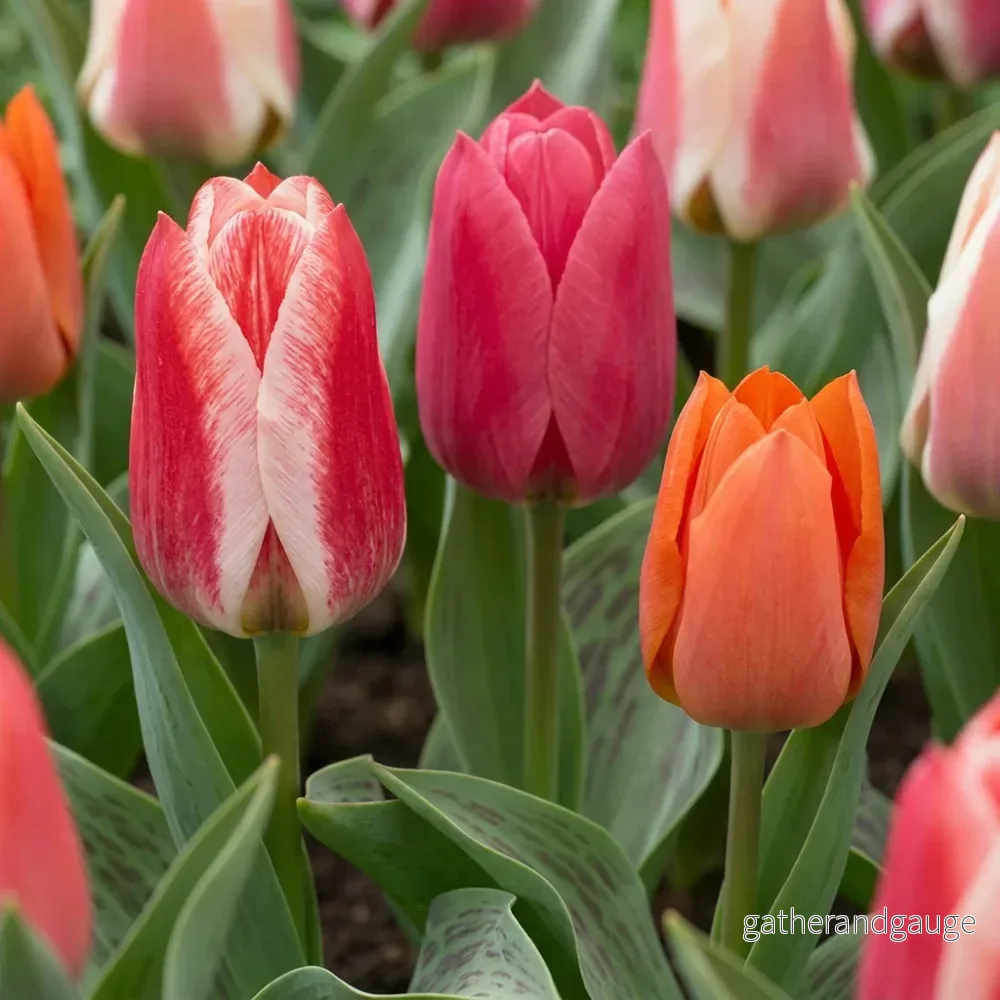 Tulipe de Greig en mélange - calibre 11/14