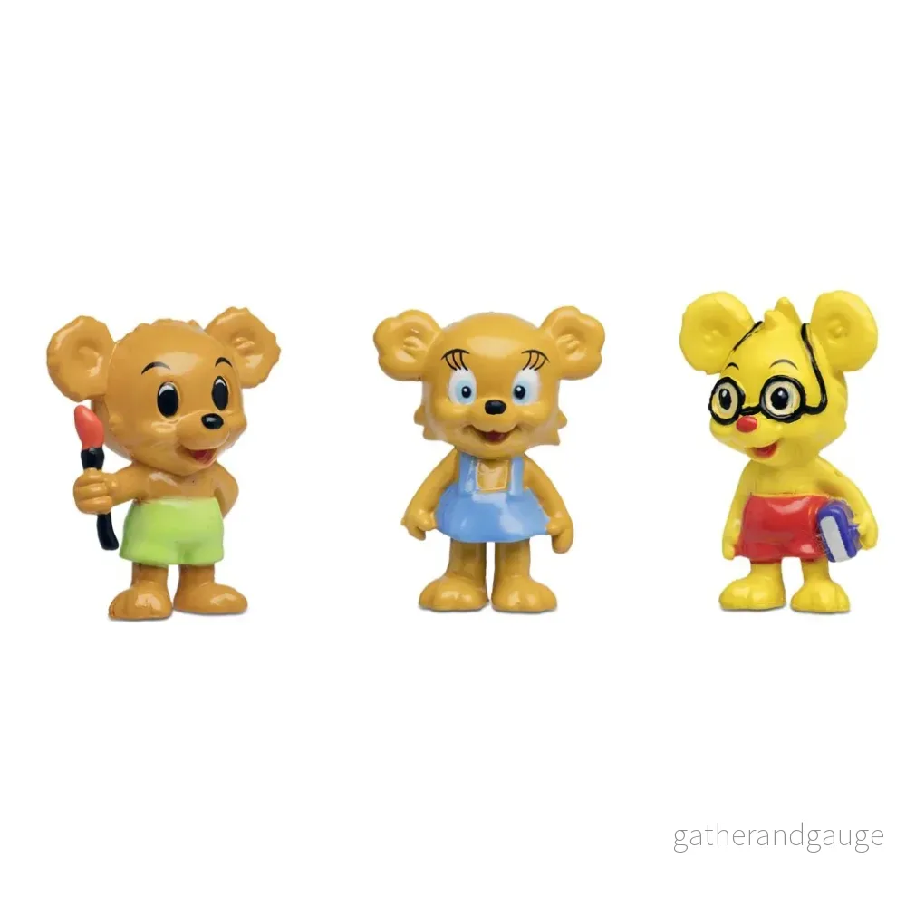 Nalle-Maja, Brum & Teddy Figurset – Bamse