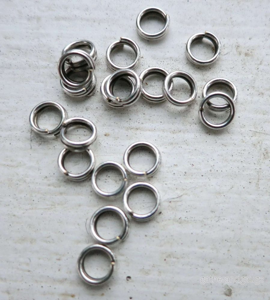 Motringar - Silverfärgade 5mm 20-pack - Bild 2