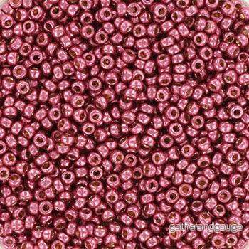 Miyuki Seed Beads - Duracoat Galvanized Magenta 15/0, 10 gram