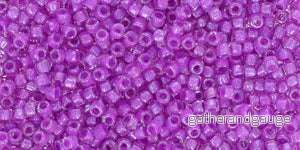 Matubo 10/0 Cylinder - Luster Violet Lined 5 gram