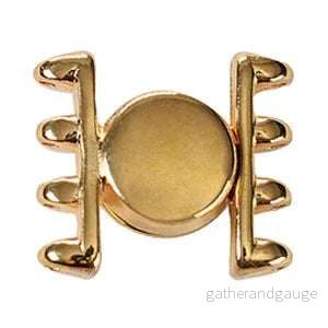 Cymbal Element – Ateni IV 24K Gold plated Lås 1 Styck