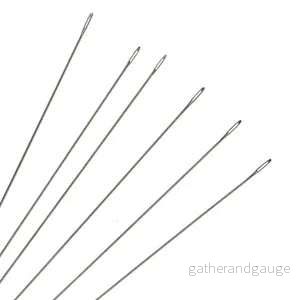 Pärlnålar Basic Elements - nr 12, 12-pack - Bild 3