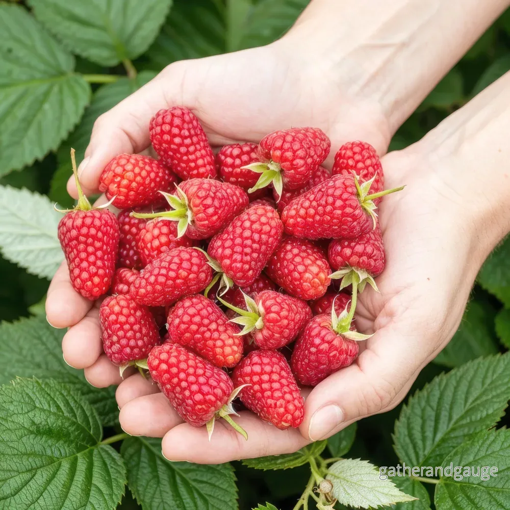 Hallon (Rubus idaeus) 'Heritage'
