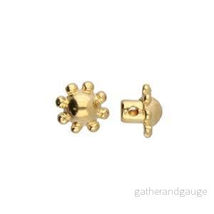 Cymbal Element - Kalofana 24K Gold plated 1 Styck
