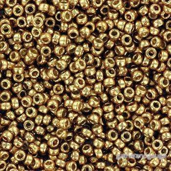 Miyuki Seed Beads - Duracoat Galvanized Champagne 15/0, 10 gram