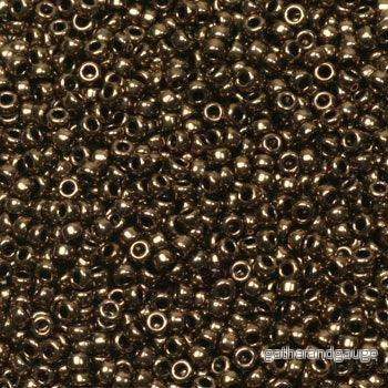Miyuki Seed Beads - Dark Bronze 15/0, 10 gram