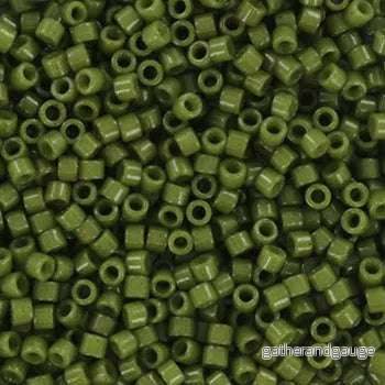 Miyuki Delica – Duracoat Opaque Moss Green 11/0 5 gram