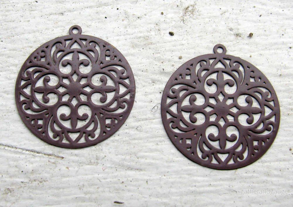 Berlock Brun – Mandala 20mm, 2 pack Berlock Brun – Mandala 20mm, 2 pack
