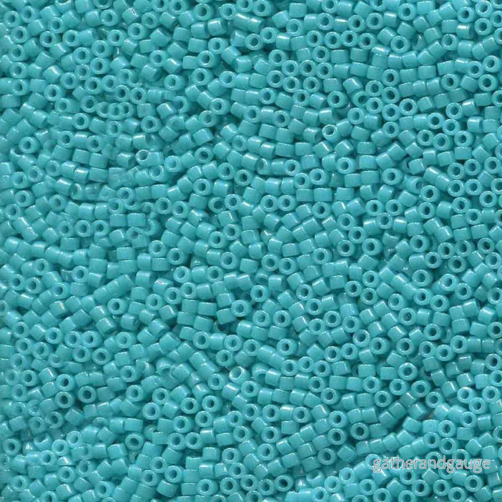 Miyuki Delica - Opaque Turquoise Green 11/0 5 gram