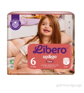 Libero Up&go 6 13-20kg Byxblöjor Libero Up&go 6 13-20kg Byxblöjor