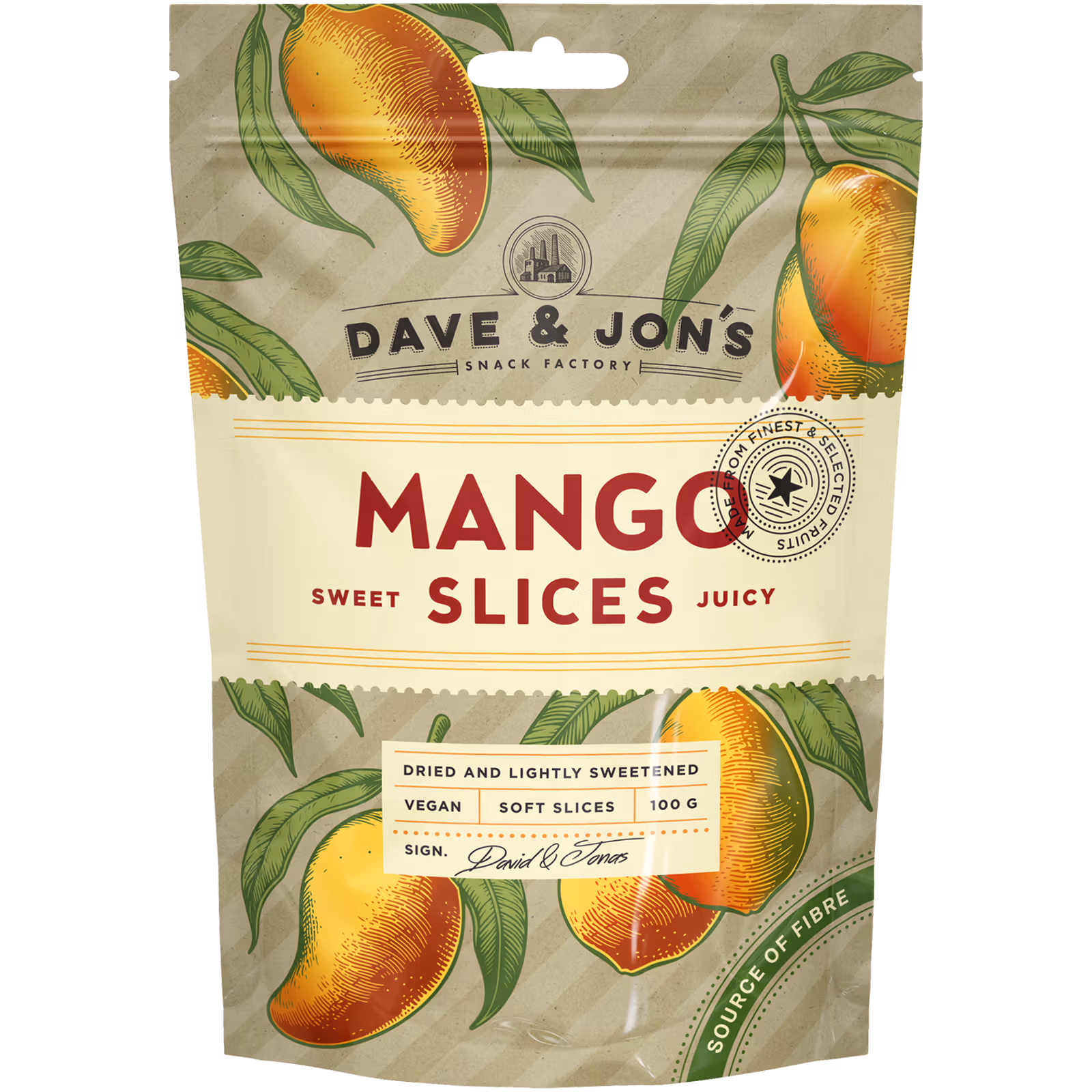 Dave & Jon’s Mango 100 g Dave & Jon’s Mango 100 g