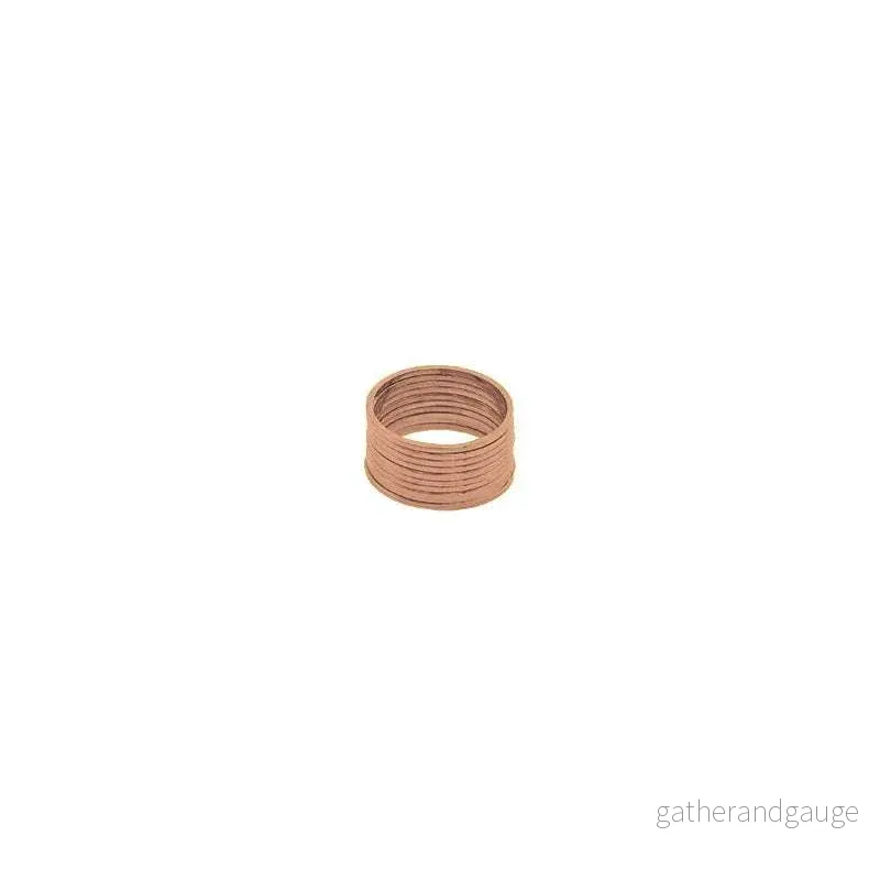 Cirkel Roséguldfärgad - 20mm 1 styck