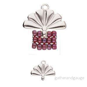 Cymbal Element - Sitia Antique Silver Plated 2-pack