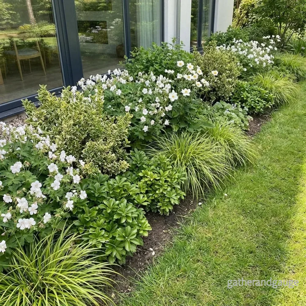 Pack Massif Soleil & Mi-Ombre Rose & Blanc (Anémone Du Japon) – 30 plantes