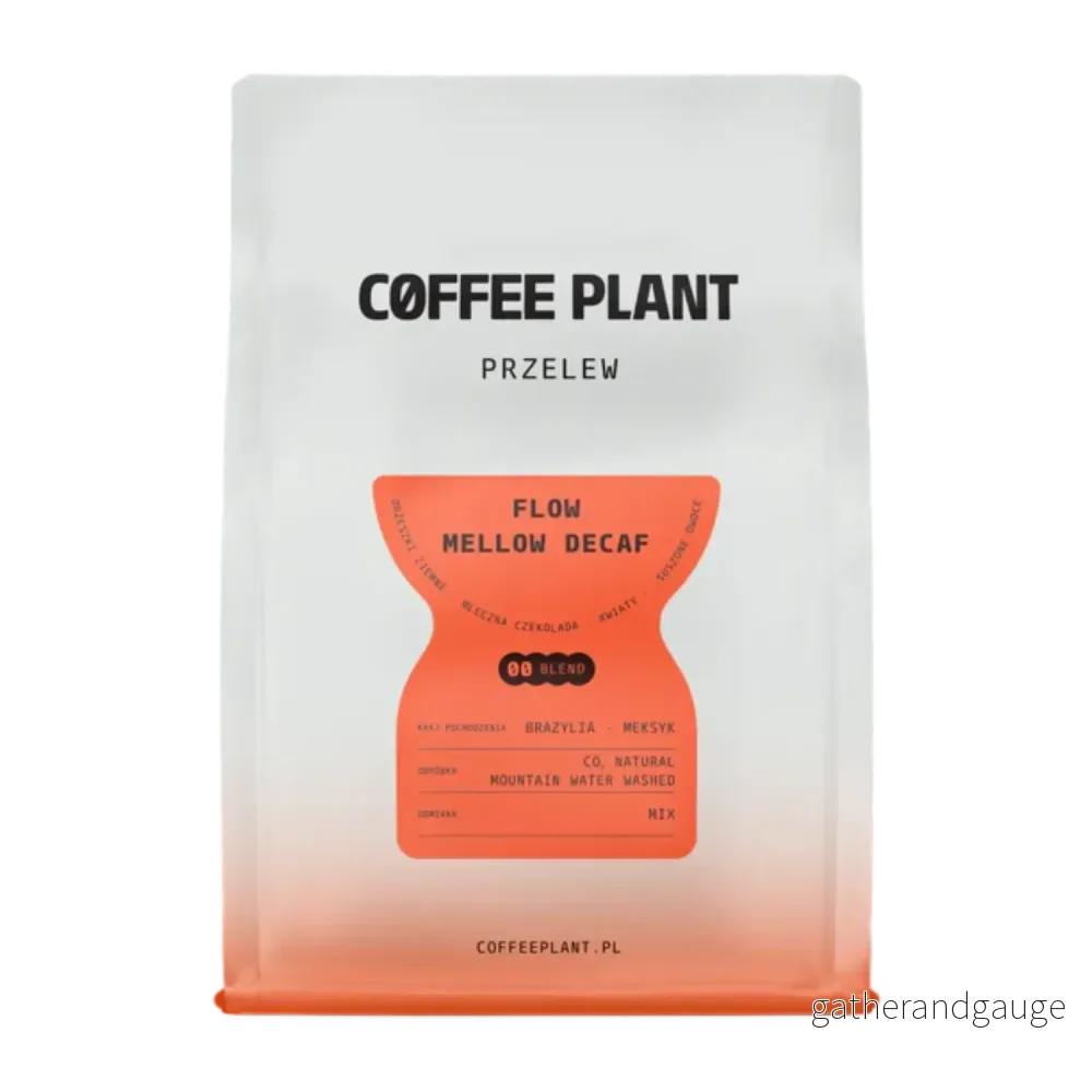 COFFEE PLANT – FLOW Mellow DECAF – Brygg – 250g COFFEE PLANT – FLOW Mellow DECAF – Brygg – 250g