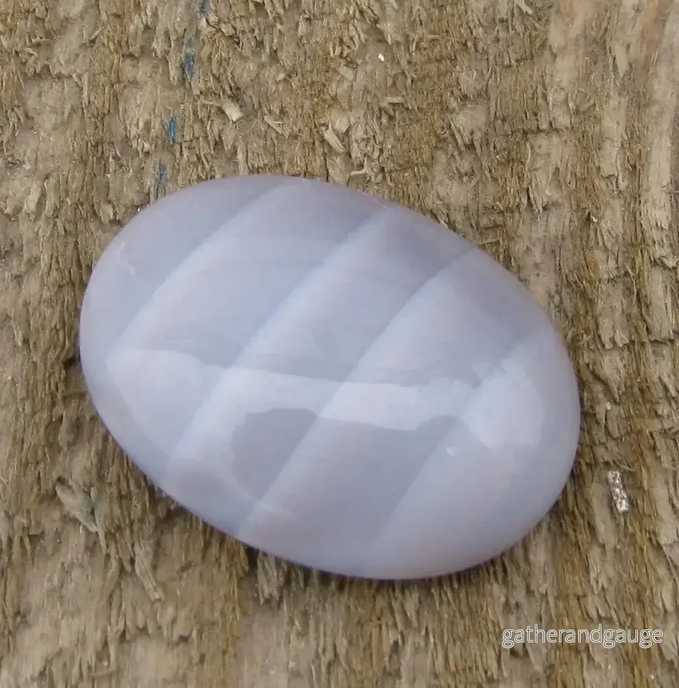 Cabochon Oval - Lila Randig 25x18mm