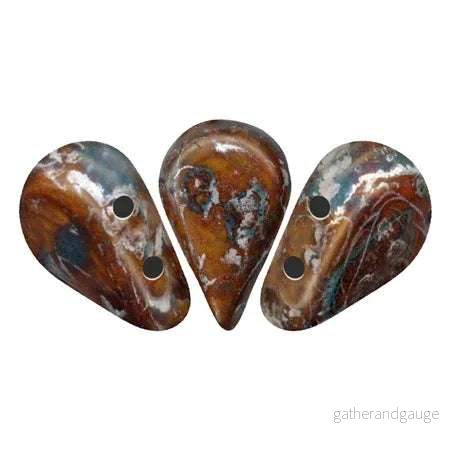 Amos® par Puca® - Opaque Jonquil Patina Silver, 10 Gram