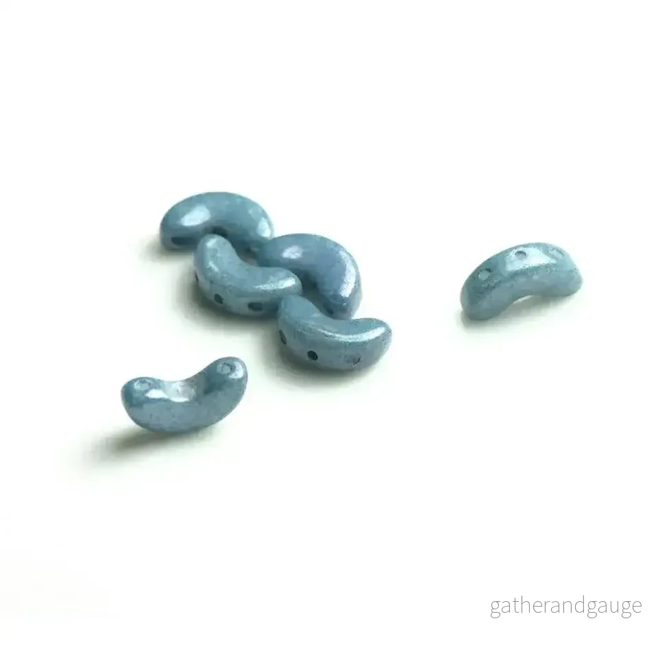 Arcos® par Puca® – Opaque Blue Ceramic Look, 10 gram