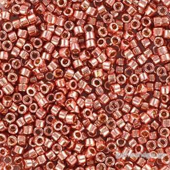 Miyuki Delica – Duracoat Galvanized Rose Gold 11/0, 5 gram Miyuki Delica – Duracoat Galvanized Rose Gold 11/0, 5 gram