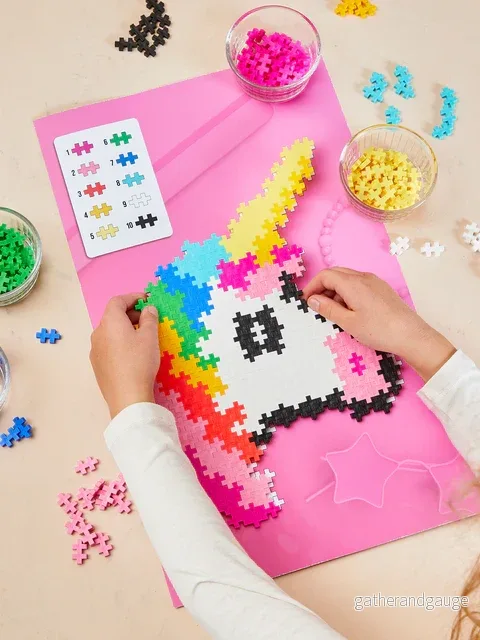 Puzzle By Number Unicorn 250 bitar - Bild 3