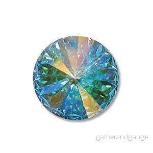Swarovski Rivoli Crystals – Crystal AB 16mm, 1 styck Swarovski Rivoli Crystals – Crystal AB 16mm, 1 styck