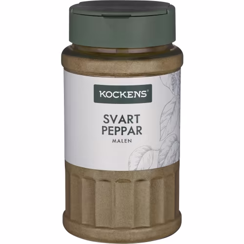Kockens Svartpeppar Malen Burk 255g Kockens Svartpeppar Malen Burk 255g
