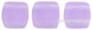 CzechMates Tile Beads - Milky Alexandrite, 25-pack - Bild 2