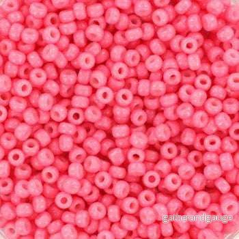 Miyuki Seed Beads – Duracoat Opaque Carnation 11/0, 10 gram