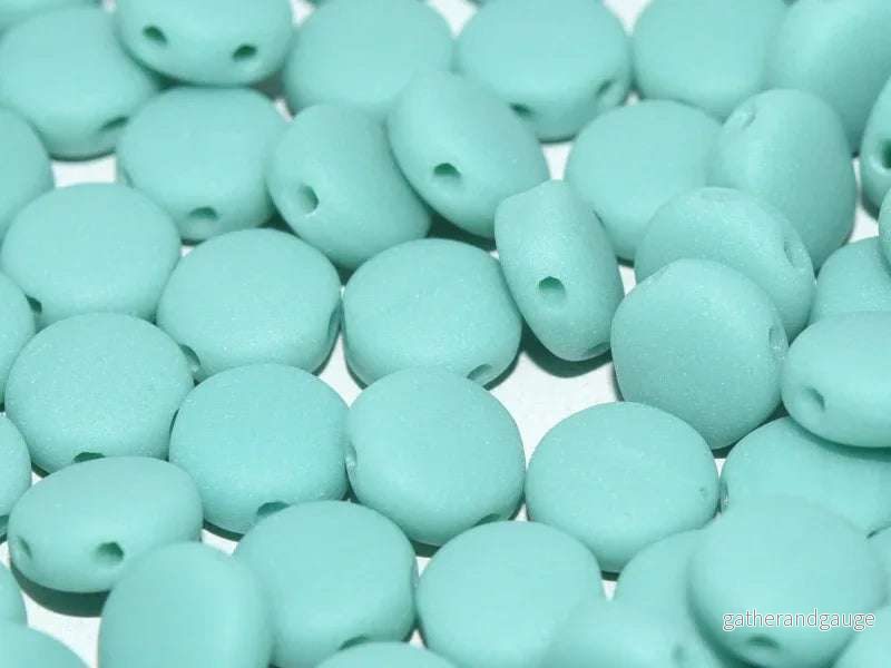 Discduo - Jade Matted 6x4mm, 25-pack