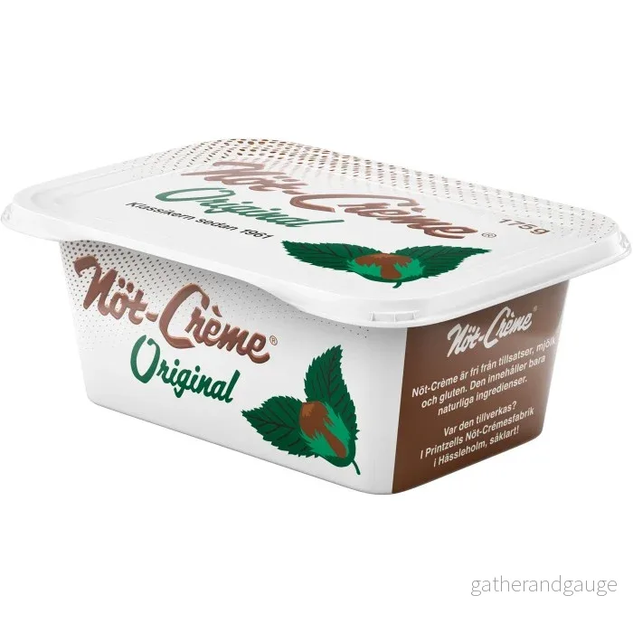 Nöt-Creme Hasselnötskräm Original 175g Nöt-Creme Hasselnötskräm Original 175g