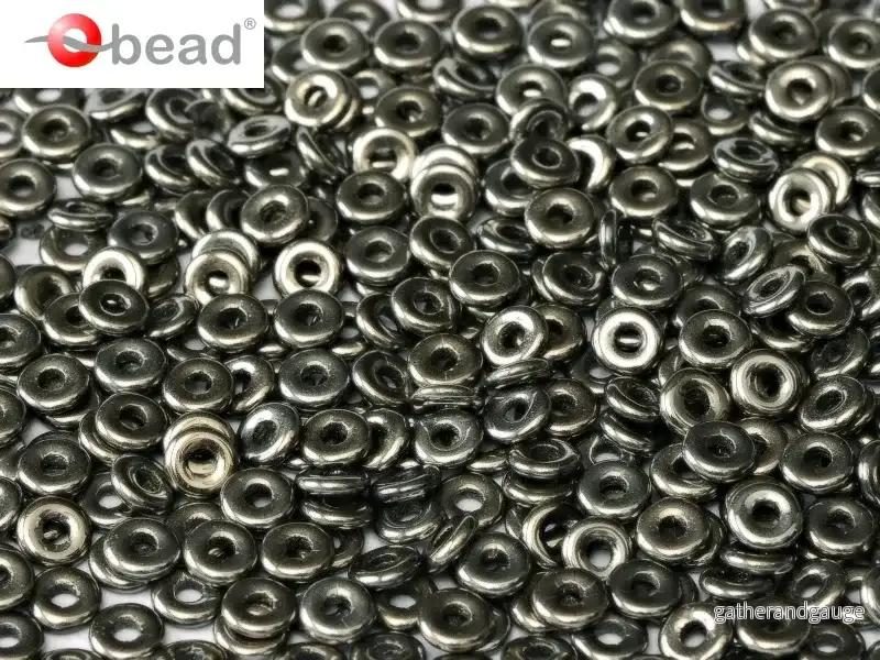 O Bead - Jet Chrome Full, 5 gram
