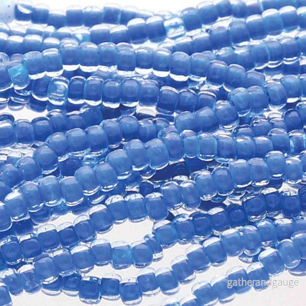 Tjeckiska seed beads – Terra Intensive Lining Blue 11/0, 17gram Tjeckiska seed beads – Terra Intensive Lining Blue 11/0, 17gram