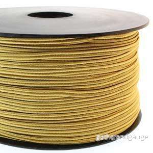 Italienskt Soutache Band - Curry 1m