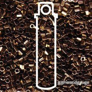 Miyuki Delica Hexcut – Metallic Bronze 8/0, 6,8 gram Miyuki Delica Hexcut – Metallic Bronze 8/0, 6,8 gram
