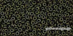 TOHO Demi Round – Matte-Color DK Olive 11/0, 5gram TOHO Demi Round – Matte-Color DK Olive 11/0, 5gram