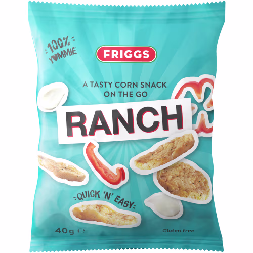 Friggs Mini Majssnacks Ranch 40 g Friggs Mini Majssnacks Ranch 40 g