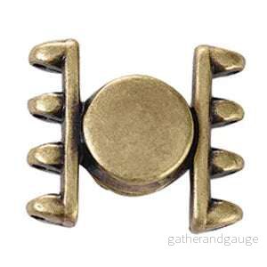 Cymbal Element – Ateni IV Antique Brass plated Lås 1 styck