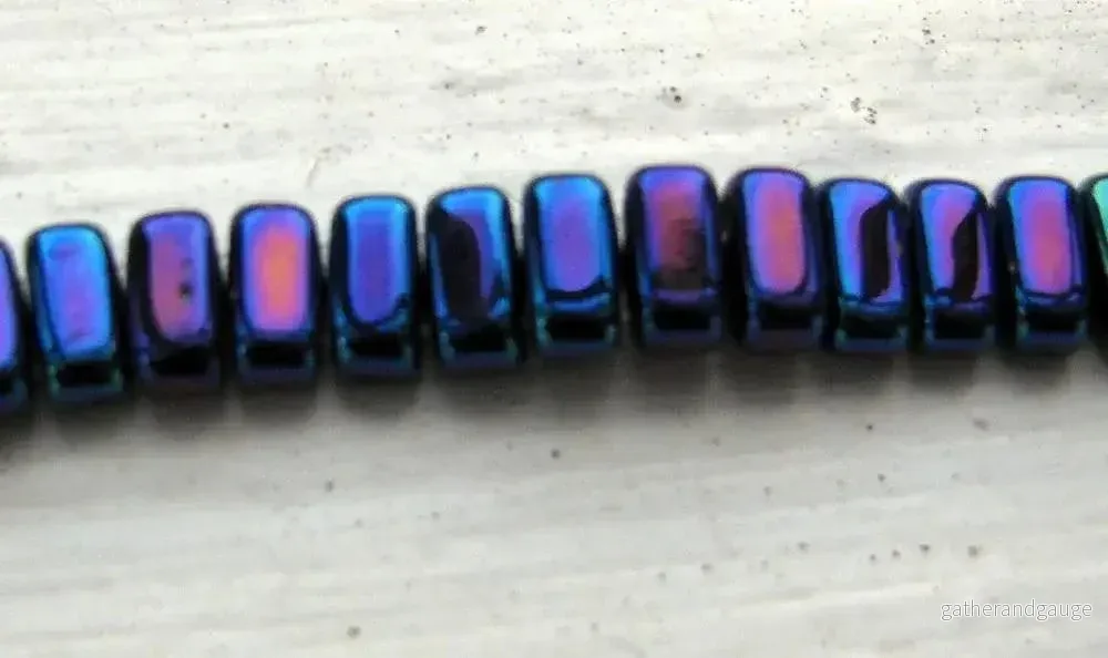 CzechMates Bricks - Iris Blue, 50-pack